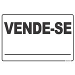 Ficha técnica e caractérísticas do produto Placa de Sinalizacao VENDE-SE 20X30CM. - Comprasjau