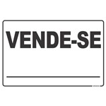 Ficha técnica e caractérísticas do produto Placa de Sinalizacao VENDE-SE 20X30CM. - Grespan