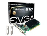 Ficha técnica e caractérísticas do produto Placa de Video Evga Geforce GT 210 1GB DDR3 64BITS - 01G-P3-1312-LR - ESP