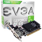 Ficha técnica e caractérísticas do produto Placa de Vídeo Evga Geforce Gt 610 1gb Ddr3 64bits 01g-p3-2615-kr Esp