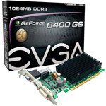 Ficha técnica e caractérísticas do produto Placa de Vídeo Evga Geforce Gt 8400 Gs 1Gb Ddr3 64Bits 01G-P3-1303-Kr