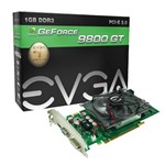 Ficha técnica e caractérísticas do produto Placa de Vídeo Evga Geforce Gt9800 1gb Ddr3 256bits 01g-p3-n988-l1 - Evga