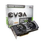 Ficha técnica e caractérísticas do produto Placa de Vídeo EVGA Geforce GTX 960 Ssc 4Gb DDR5 128 Bits - 04G-P4-3967-Kr