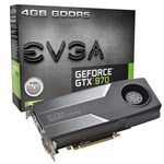 Ficha técnica e caractérísticas do produto Placa de Video Evga Geforce Gtx 970 Ref 4gb Ddr5 256bits - 04g-P4-1970-Kt