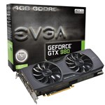 Ficha técnica e caractérísticas do produto Placa de Vídeo EVGA GeForce GTX 980 4GB GDDR5 PCI-Express 3.0 04G-P4-2981-KR
