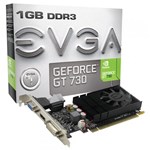 Ficha técnica e caractérísticas do produto Placa de Vídeo EVGA Nvidia Geforce GT 730 1GB DDR3 PCI-Express 2.0 01G-P3-2730-KR - Evga