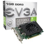 Ficha técnica e caractérísticas do produto Placa de Vídeo Evga Nvidia Geforce Gt 730 1Gb Ddr3 Pci-Express 2.0 01G-P3-2731-Kr
