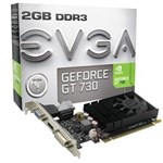 Ficha técnica e caractérísticas do produto Placa de Vídeo Evga Nvidia Geforce Gt 730 2Gb Ddr3 Pci-Express 2.0 02G-P3-2732-Kr