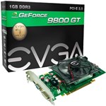 Ficha técnica e caractérísticas do produto Placa de Vídeo GeForce 9800GT 1GB DDR3 256bits PCI-E EVGA