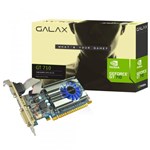 Ficha técnica e caractérísticas do produto Placa de Vídeo GEFORCE GT 710 1GB DDR3 64Bits GALAX 71GGH4HXJ4FN
