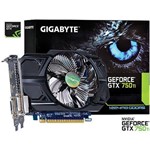 Placa de Video Nvidia Geforce Gtx 750 Ti Oc Edition 1gb Gddr5 128 Bits - Gv-N75toc-1gi Rev 2.0 - Gi