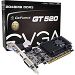 Ficha técnica e caractérísticas do produto Placa de Vídeo Nvidia GT520 2GB GDDR3 PCI-Express 2.0 02G-P3-1529-KR EVGA