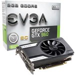 Ficha técnica e caractérísticas do produto Placa de Vídeo VGA EVGA GeForce GTX960 2GB SC DDR5 128 Bits PCI-E 3.0 02G-P4-2962-KR