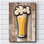 Ficha técnica e caractérísticas do produto Placa Decorativa - Boteco - Cerveja P636