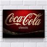 Ficha técnica e caractérísticas do produto Placa Decorativa em Mdf com 20x30cm - Modelo P133 - Coca-cola