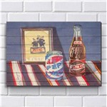 Ficha técnica e caractérísticas do produto Placa Decorativa em MDF com 20x30cm - Modelo P168 - Pepsi