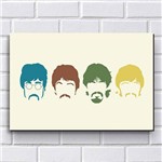 Ficha técnica e caractérísticas do produto Placa Decorativa em Mdf com 20x30cm - Modelo P184 - The Beatles