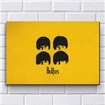 Ficha técnica e caractérísticas do produto Placa Decorativa em Mdf com 20x30cm - Modelo P185 - The Beatles