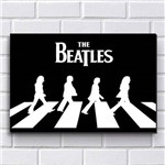 Ficha técnica e caractérísticas do produto Placa Decorativa em Mdf com 20x30cm - Modelo P186 - The Beatles