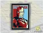 Ficha técnica e caractérísticas do produto Placa Decorativa Homem de Ferro | Heróis