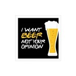 Placa Decorativa - I Want Beer - Legião Nerd