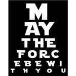Placa Decorativa: May The Force