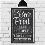 Ficha técnica e caractérísticas do produto Placa Decorativa MDF Beer Point