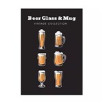 Ficha técnica e caractérísticas do produto Placa Decorativa MDF Cerveja Glass & Mug