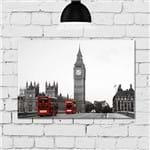 Ficha técnica e caractérísticas do produto Placa Decorativa MDF Foto Londres Big Ben