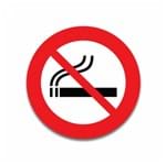 Ficha técnica e caractérísticas do produto Placa Decorativa MDF - Sinalização Proibido Fumar