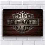 Ficha técnica e caractérísticas do produto Placa Decorativa - Modelo P180 - Harley - Davidson 30X20Cm em Mdf