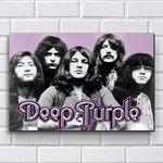 Ficha técnica e caractérísticas do produto Placa Decorativa - Modelo P191 - Deep Purple 30X20Cm Em Mdf