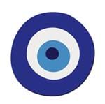 Ficha técnica e caractérísticas do produto Placa Decorativa Olho Grego 19x19cm Inspire