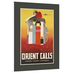 Ficha técnica e caractérísticas do produto Placa Decorativa Orient Calls 28 X 19 Cm