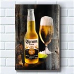 Ficha técnica e caractérísticas do produto Placa Decorativa P674- Cerveja Corona - R+ Adesivos