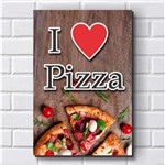 Ficha técnica e caractérísticas do produto Placa Decorativa - Pizza - Pizzaria - P595