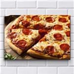 Ficha técnica e caractérísticas do produto Placa Decorativa - Pizza - Pizzaria - P598