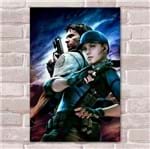 Ficha técnica e caractérísticas do produto Placa Decorativa Resident Evil 18