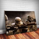 Ficha técnica e caractérísticas do produto Placa Decorativa Star Wars 48
