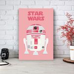 Ficha técnica e caractérísticas do produto Placa Decorativa Star Wars R2D2