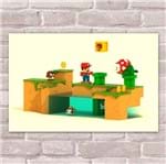 Ficha técnica e caractérísticas do produto Placa Decorativa Super Mario 2