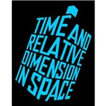 Ficha técnica e caractérísticas do produto Placa Decorativa Time And Space - Legião Nerd