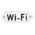 Ficha técnica e caractérísticas do produto Placa Decorativa Wi-FI 5,3cm X 14,3 Cm