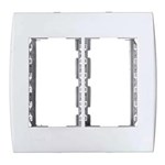 Ficha técnica e caractérísticas do produto Placa Espelho 4X4 para 6 Módulos Ilus Siemens Branco