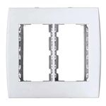 Ficha técnica e caractérísticas do produto Placa Espelho 4X4 Para 6 Módulos Ilus Siemens Branco