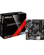 Ficha técnica e caractérísticas do produto Placa-Mãe ASRock P/ AMD AM4 DDR4 - A320M-HD