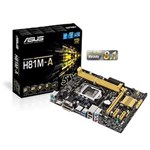 Ficha técnica e caractérísticas do produto Placa Mãe Asus H81M-A/BR - Intel 1150, DDR3, HDMI, VGA, DVI, USB 3.0, Ultra HD 4K