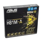 Ficha técnica e caractérísticas do produto Placa Mãe Asus H81M-A LGA 1150 DDR3 - Intel