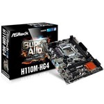Ficha técnica e caractérísticas do produto Placa-Mãe H110M-HG4 Micro ATX Intel LGA 1151 DDR4 - ASRock