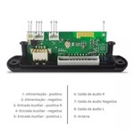 Ficha técnica e caractérísticas do produto Placa P/ Amplificador - Modulo USB Mp3 Bluetooth Muda Pasta